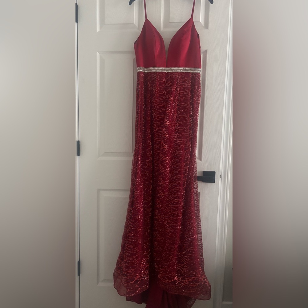 Red Prom Dress size 4